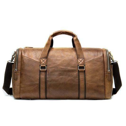 Genuine Leather Men's Business Travel Handbag